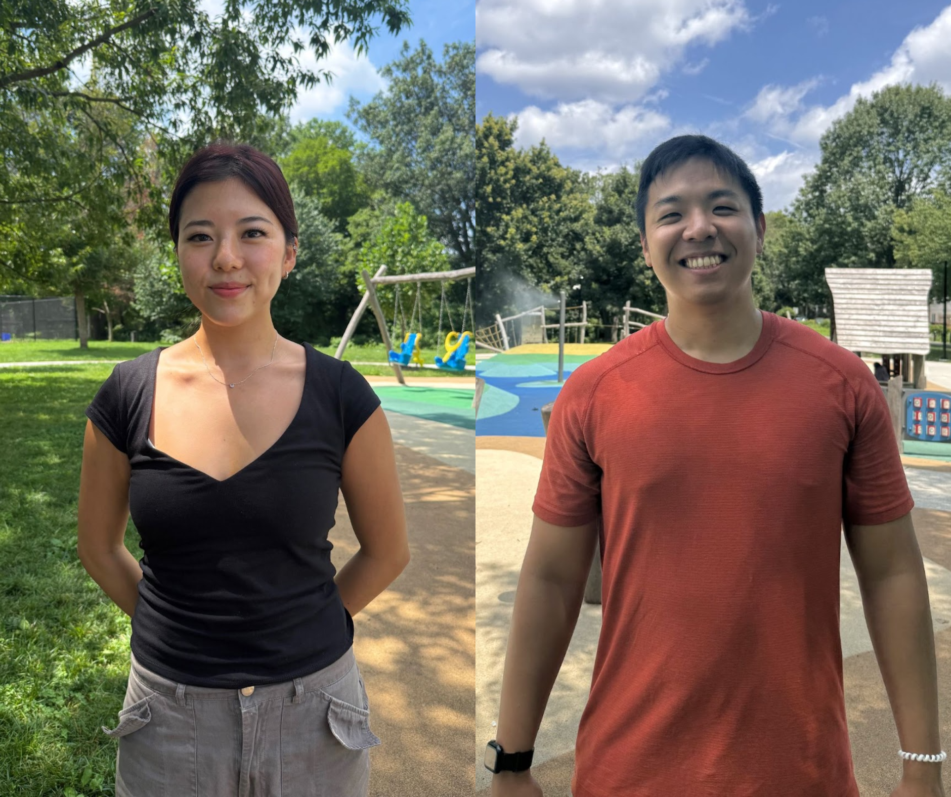 Teresa Hong and Alexander Chong