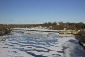 Frozen Schuylkill River