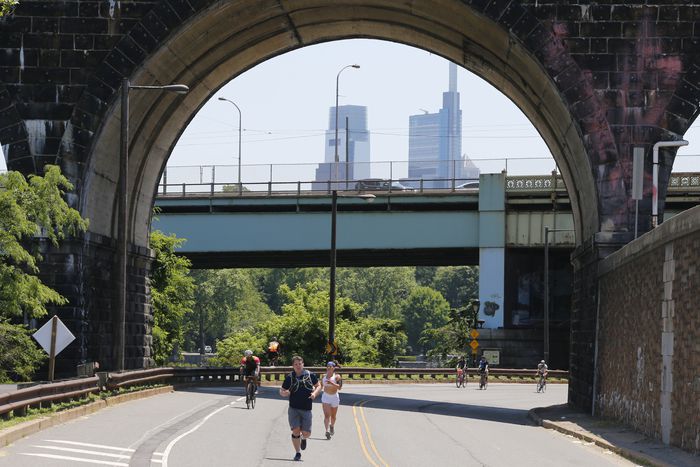 Daily recreational usage on Martin Luther King Drive